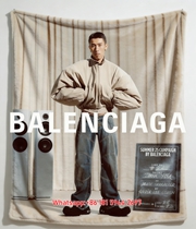 Balenciaga Summer 25 Campaign Flannel Sofa Throw Blanket BA208